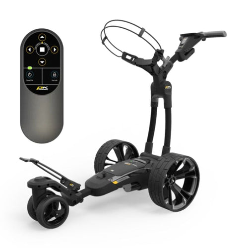 Powakaddy RX1 Remote Electric Golf Cart - GPS Black