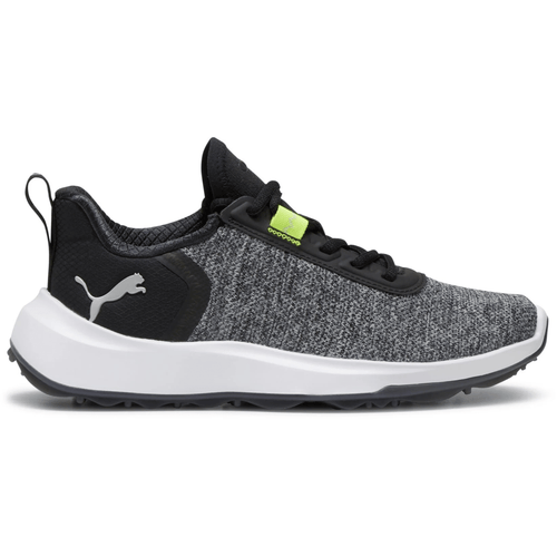 PUMA Junior FUSION Crush Sport Golf Shoes Puma Black Electric Lime
