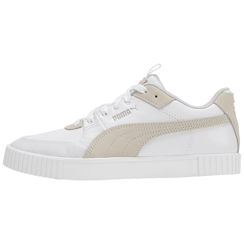 PUMA Women's Cali G Spikeless Golf Shoes Puma White Medium