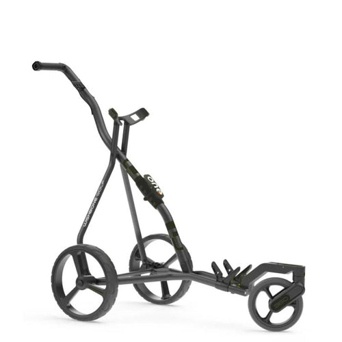 Wishbone One Megalite 3-Wheel 360 Push Cart Black